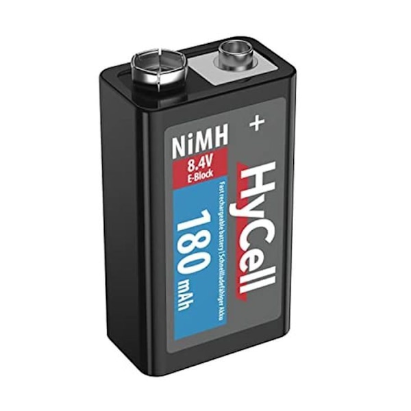 9V 150mAh uppladdningsbart NiMH-batteri