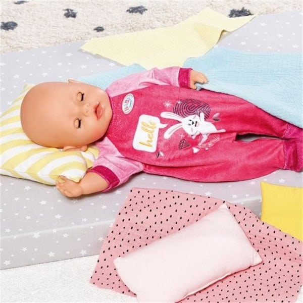 Rosa onesie för barn Baby född från Zapf Creation - 43cm