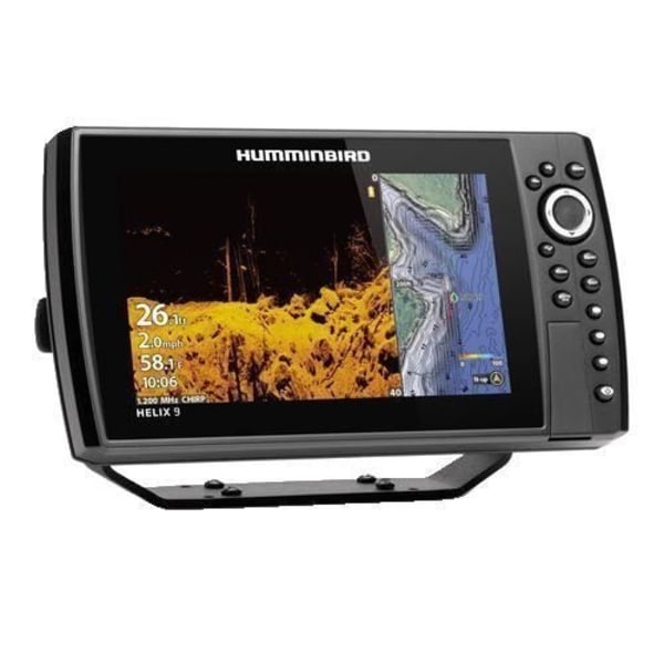 GPS och ekolod Humminbird Helix 9G4N Chirp Mega DI+ (411370-1) - svart - 9"