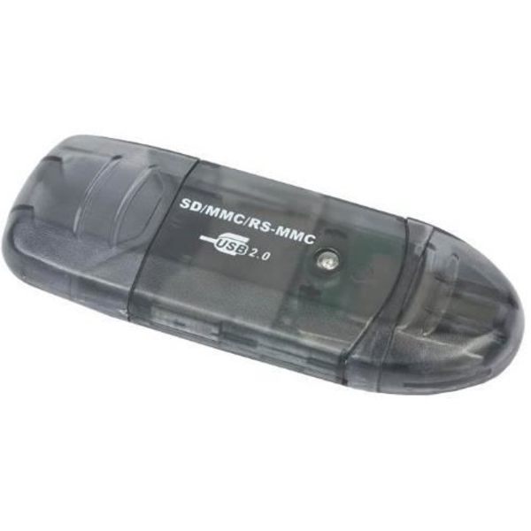 Minneskortläsare - GEMBIRD - FD2-SD-1 - USB 2.0 - Svart