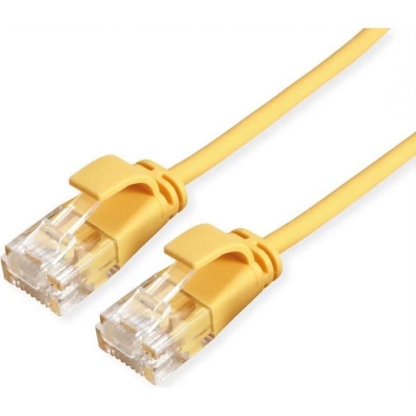 ROLINE Netzwerkkabel Gelb 0,3 m Cat6a U/UTP (UTP) () - 21.15.3921