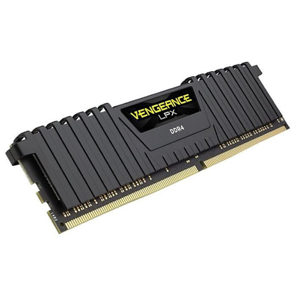 RAM-minne - CORSAIR - Vengeance LPX DDR4 - 16GB 1x16GB DIMM - 2400 MHz - 1,20V - Svart (CMK16GX4M1A2400C)