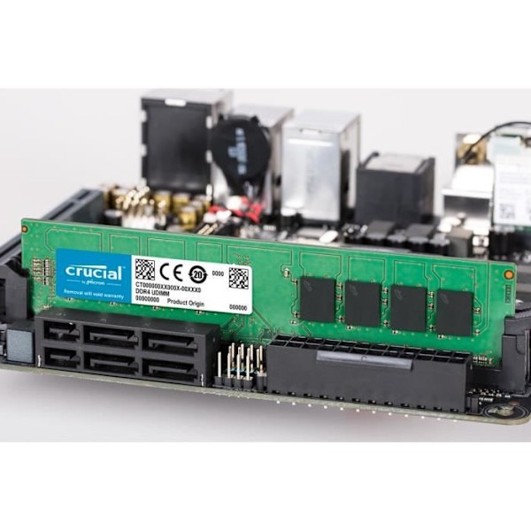 CRUCIAL - DDR4 PC-minne - 8GB (1x8GB) - 2400MHz - CAS 17 (CT8G4DFS824A)