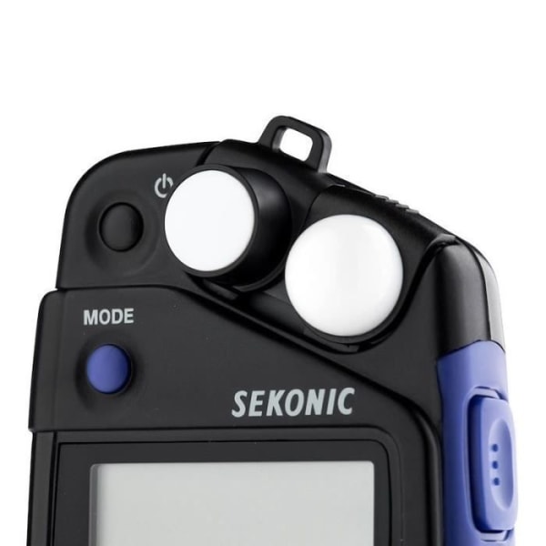 3 i 1 ljusmätare - SEKONIC - FLASHMATE L-308X - Mätning av infall/reflekterat ljus - Bakgrundsbelyst LCD-skärm