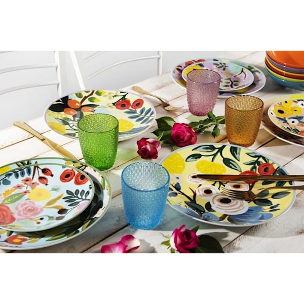 Komplett service - Excelsa middagsservering - 64913 - Frida flower 18-delad middagsservering