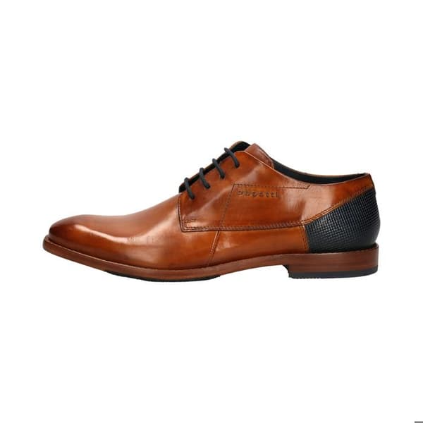 Derbie Bugatti mörkbrun schwartz cognac 41