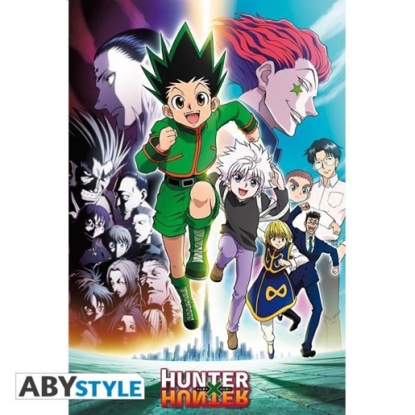 Poster HUNTER X HUNTER - Ghost Squad - 91 cm - Rektangulär - Flerfärgad Flerfärgad