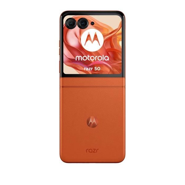 Kort beskrivning: 5G-LTE Dual SIM-smartphone med 6,9' 120 Hz pOLED invändig skärm, Dimensity 7300X Octo-Core 2,5 GHz-processor Orange