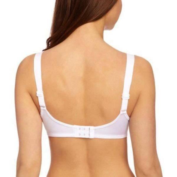 Triumph Doreen Cotton - Everyday BH - Trådlös - Vanlig - Dam - Vit - 105D (Tillverkarstorlek: EU 90D) - 125G