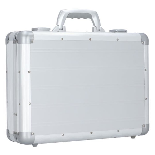 Alumaxx Attaché-fodral - 45 cm - Laptopfack - Silbermatt Silver matt