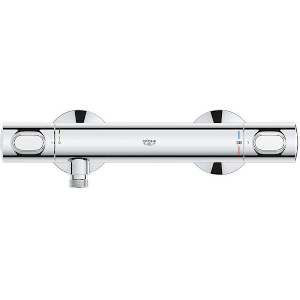 GROHE Precision Flow termostatisk duschblandare - Väggmontering - Skydd mot skållning - Krom