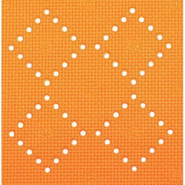 Dusch/badmatta - Spirella - Alaska - Orange - 55 x 55 cm - Halkskydd Orange