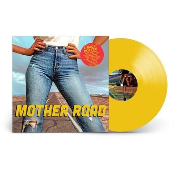 Grace Potter - Mother Road [VINYL LP] Färgad vinyl, gul, affisch