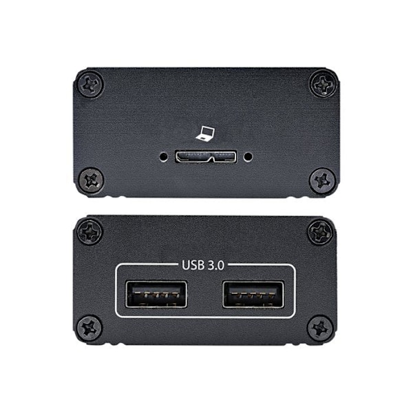 USB 3.0 Förlängare - StarTech.com - 2-Port på Multimode OM3 Fiber - 5Gbps - Räckvidd 350m - USB-A Hub