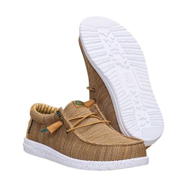 Lace-up Mockasiner Hey Dude Wally Stretch Sox - Bone Brun - Multi Benbrun - Multi 42