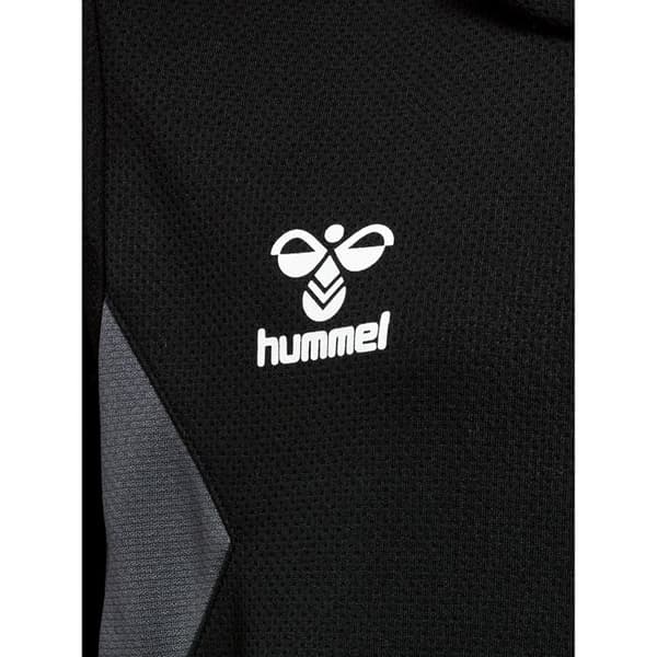 Huvtröja i polyester barn Hummel Authentic - svart svart 8 år
