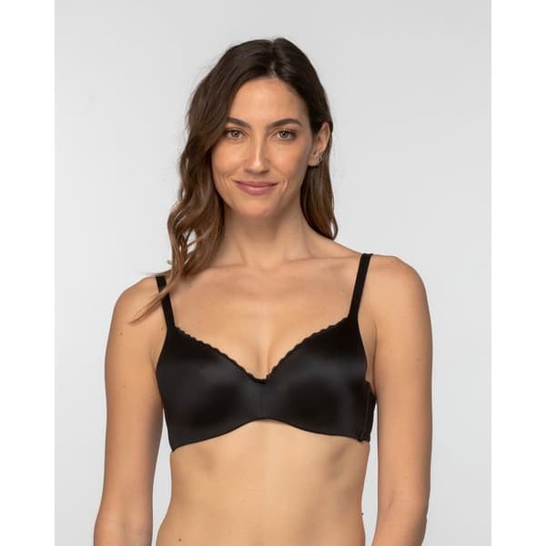 24h Soft Absolu bh med byglar Svart 90D