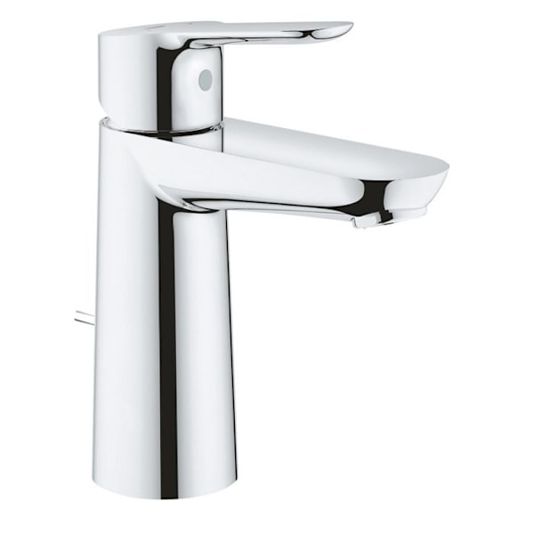 Tvättställsblandare - Grohe - MixerM2 - Vattensparande - Rostfritt stål - Grå Grå