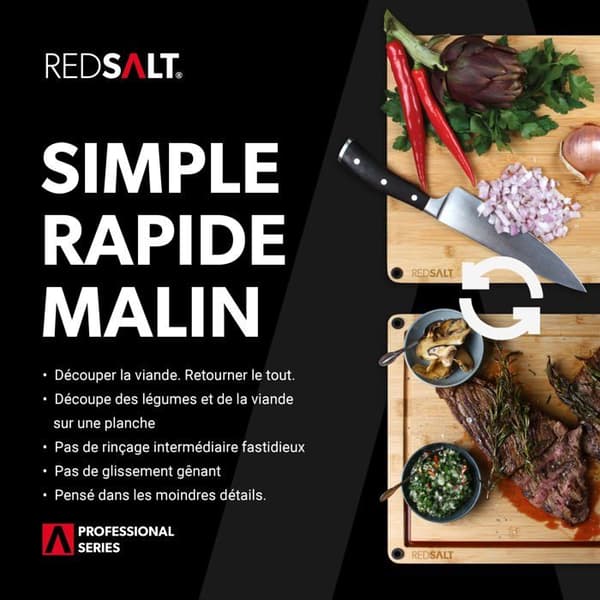 Redsalt skärbräda