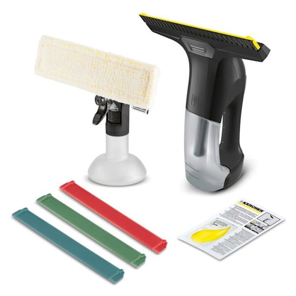 Karcher WV 6 Plus Multi Edition elektrisk fönstertvätt - autonomi 100 min - spruta, mikrofiberduk, 3 skrapor