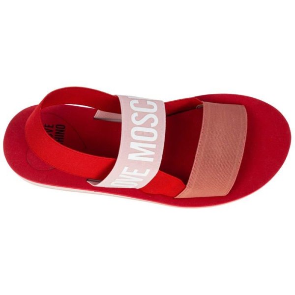 Sandaler - sandaler Love moschino - JA16033G0EJN460A - Dam Sandal Rosso Rosso 39