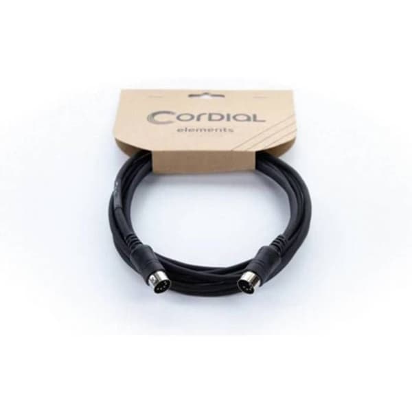 Cordial ED 1.5 AA ELEMENTS MIDI-kabel Svart