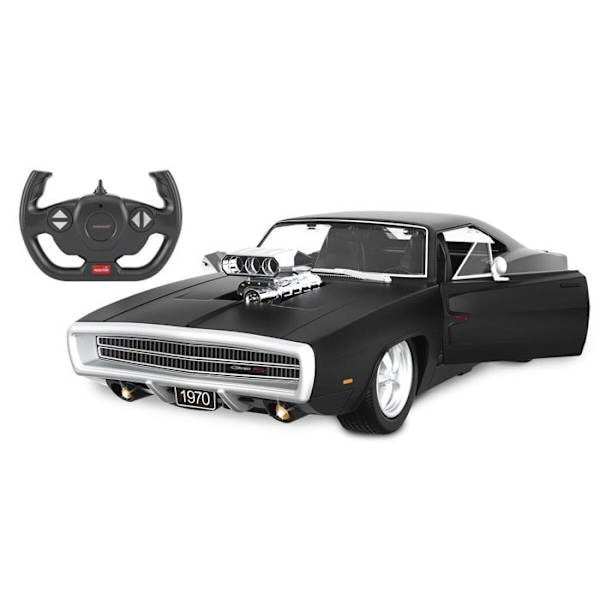 Dodge Charger R/T 1970 2,4GHz 1:16 Bil - Svart - JAMARA Flerfärgad