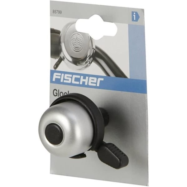 Fischer Dingdong mini dörrklocka - silver - TU