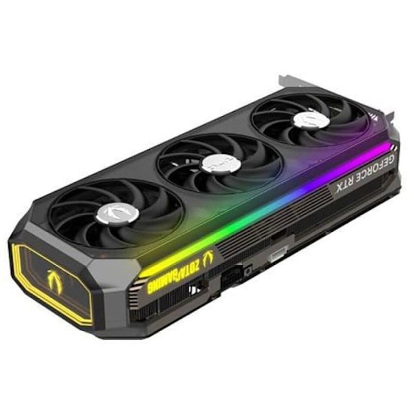 Grafikkort - ZOTAC GAMING - GeForce RTX 5070 Ti AMP Extreme - 16GB GDDR7 - DLSS4 - Reflex 2 Svart