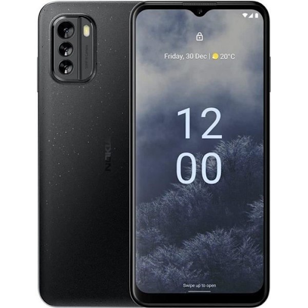 Nokia G60 5G 128GB 4GB RAM Dual-SIM Pure Black Svart