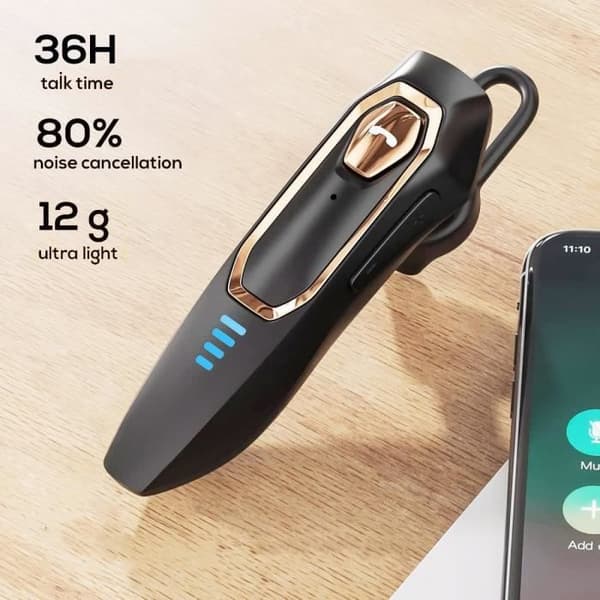 MICOOL Bluetooth-hörlurar V5.4 DY20plus - 36 h samtal, brusreducering, USB-C