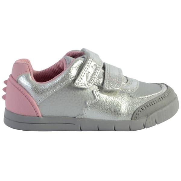 Basket Clarks barn Rex Quest T - Silver Pengar 22