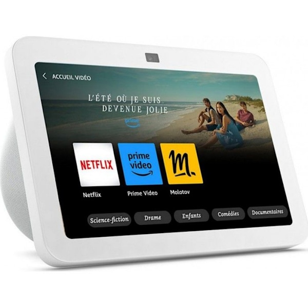 Amazon Assistant röst Echo Show 8 Vit (3e gen.)