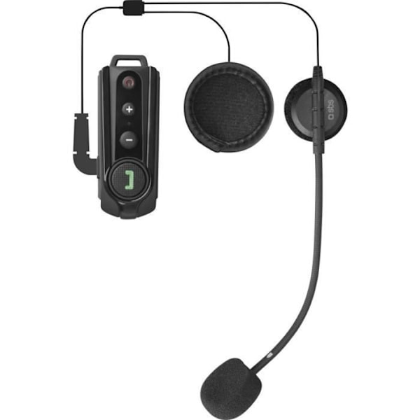 SBS TEMOTOINTERCOMK TEMOTOINTERCOMK Intercom för motorcykel Lämplig för (typ av hjälm) alla typer av hjälm Svart