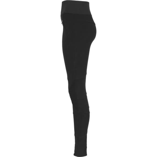 Leggings - URBAN CLASSICS - INTERLOCK HIGH - Svart - Slim - 95% bomull, 5% elastan Svart XL