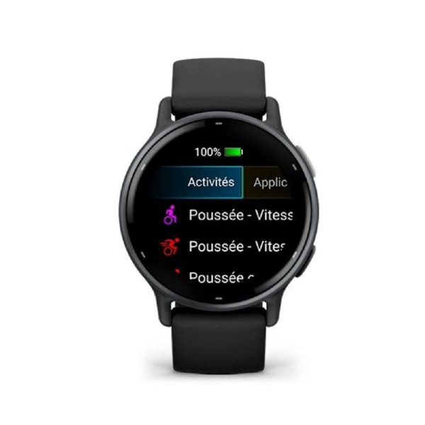 Garmin VÍVOACTIVE 5 Mixed Connected Watch 010-02862-10 - svart silikonband