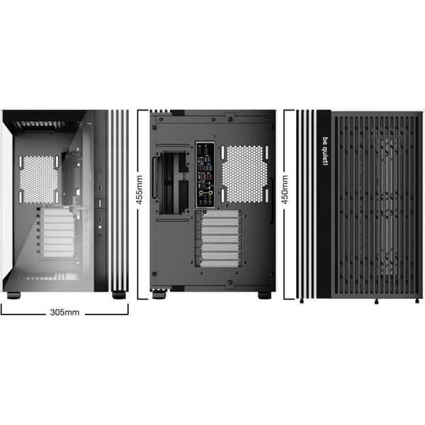 PC-chassi - BE QUIET! - Light Base 600 DX - Tyst - Elegant design - ATX-kompatibel