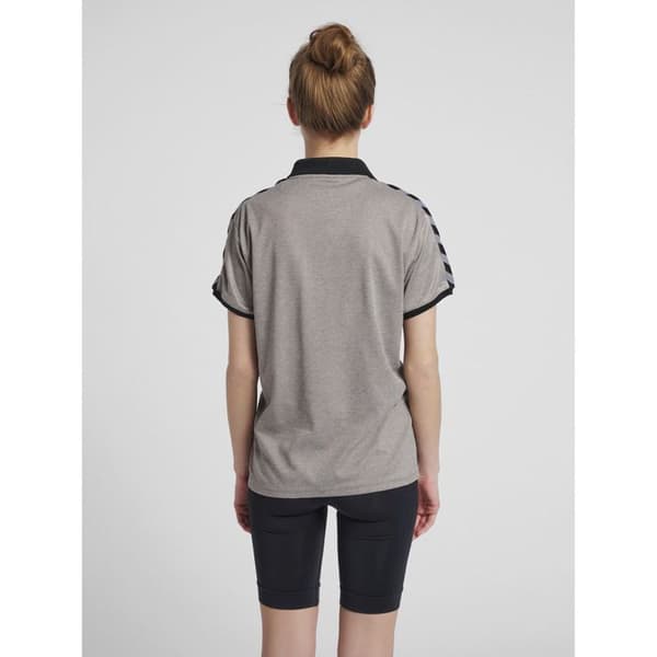 Hummel Authentic Functional pikétröja för kvinnor gråmelerad S