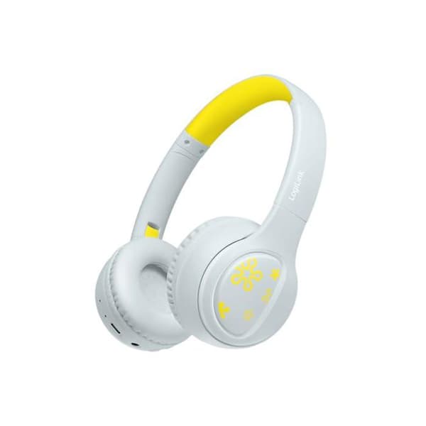 Fällbara hörlurar för barn - Logilink - BT0073BL - Bluetooth 5.4 - Volymbegränsare max. 85 dB