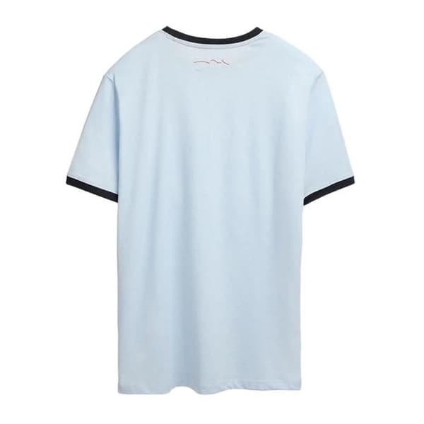 T-shirt Blå Herr Teddy Smith 2R 11016811D Blå M
