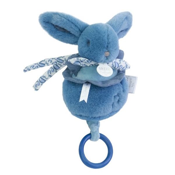 Musikdocka - DOUDOU ET COMPAGNIE - DC4368 - Blå - 20 cm - Melodi 'Twinkle Twinkle Little Star' Blå