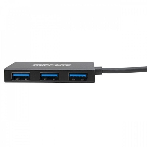 Eaton - U360-004-4A-AL - HUB USB 4 portar Slim Portable USB -A Hub USB 3.2 Gen 1, aluminiumskåp