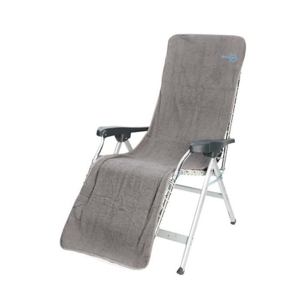 Sittdynafodral - Bo Camp - Universellt skydd - Frottétyg - Grå - 180x58cm grå