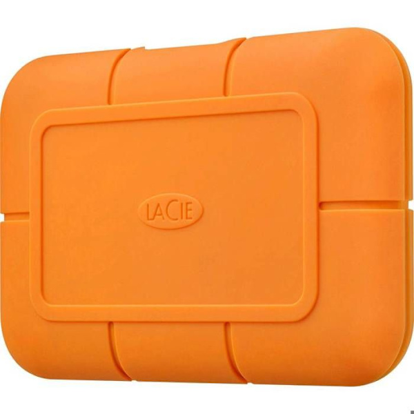 LaCie Rugged USB-C SSD - 2 TB - Orange - Vattentät - Dammtät - Robust