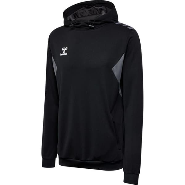 Huvtröja i polyester Hummel Authentic - svart svart S