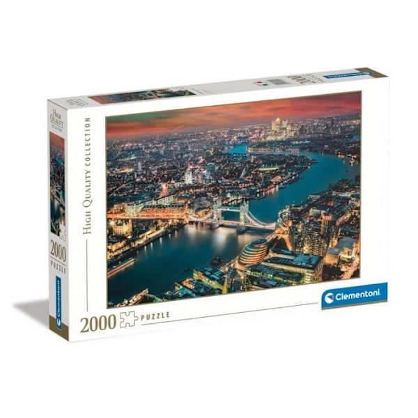 Pussel 2000 bitar: Luftbild av London