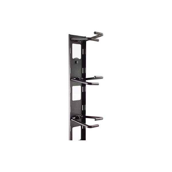 Rackmonterad kabelhanteringspanel - APC - AR8442 - Bredd 5,5 cm - Djup 8,5 cm - Färg Svart