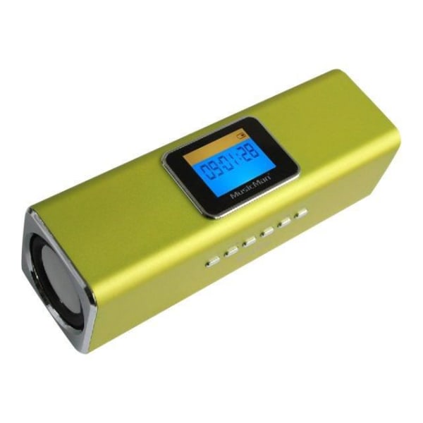 TECHNAXX digital spelare / radio - 3545 - Musicman MA Display Soundstation - MP3 - grön
