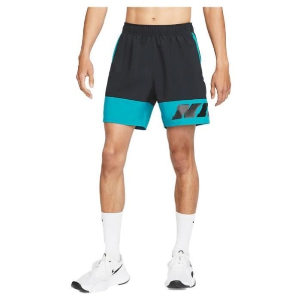 Nike M NK Short 1 SC- Svart-Grön Abyss-(Mean Green)- Herr Svart / grön avgrund / medelgrön jag