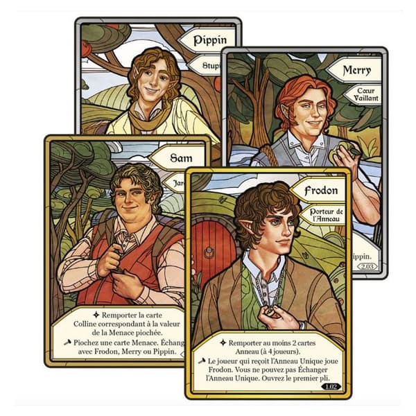 Strategispel Asmodee Sagan om Ringen Samarbetskortspel Flerfärgad